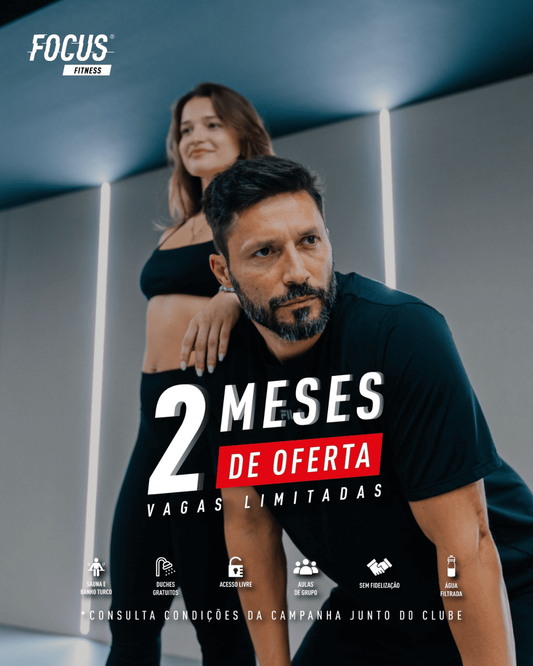 Focus Fitness Seixal: campanha do mês