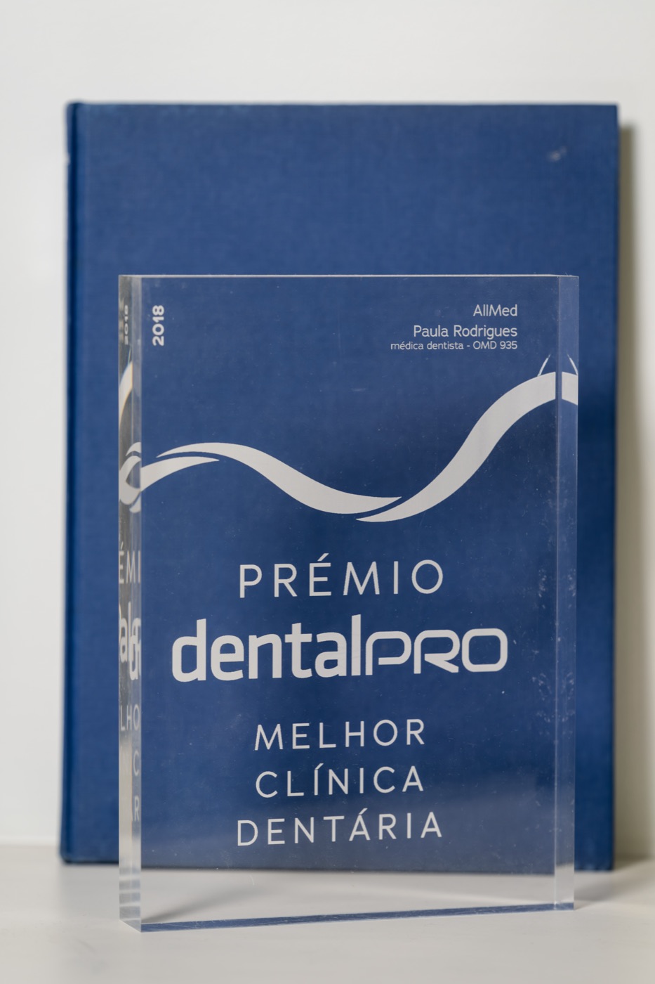 Troféu do Prémio dentalPRO